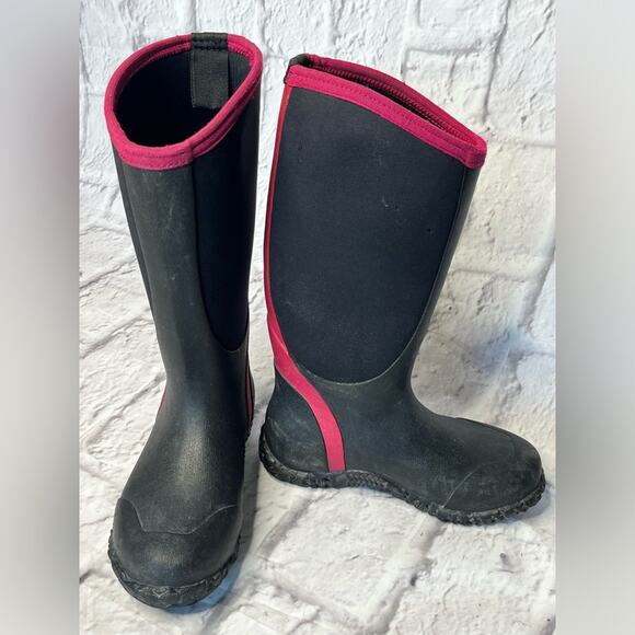 LACROSSE  ALPHA LITE BOOT  WOMENS BLACK & PINK  SIZE 6 (DISCONTIUED) - Picture 6 of 8